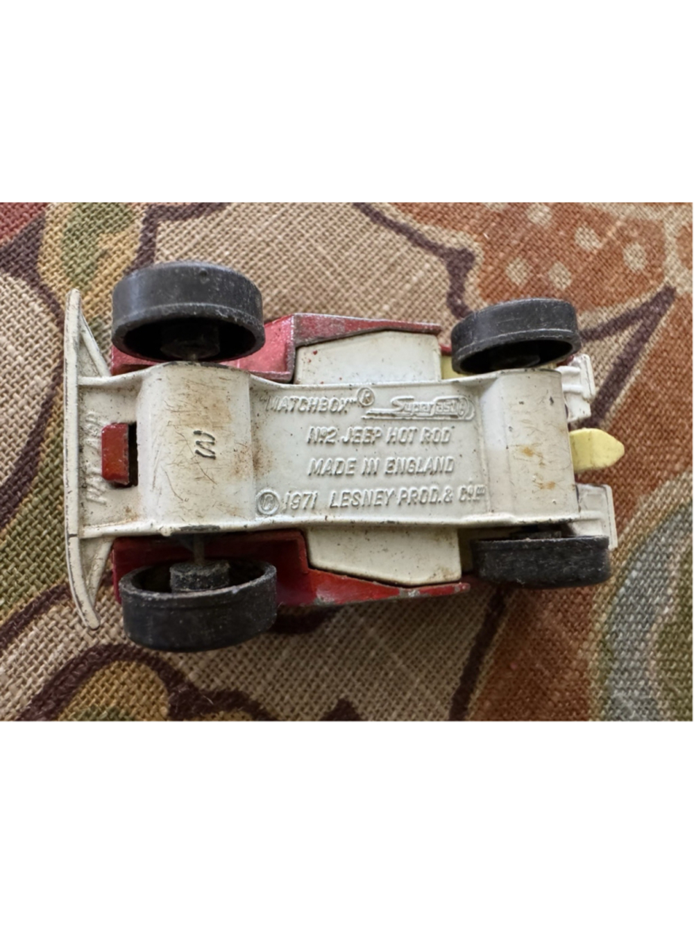 Vintage Die Cast Toy Vehicle Lot 12pc Tootsietoy Barclay Dinky Matchbox Jeep - Picture 15 of 15
